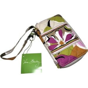 NEW Vera Bradley Carry It All Wristlet Zip Wallet Portobello Road Floral Retired